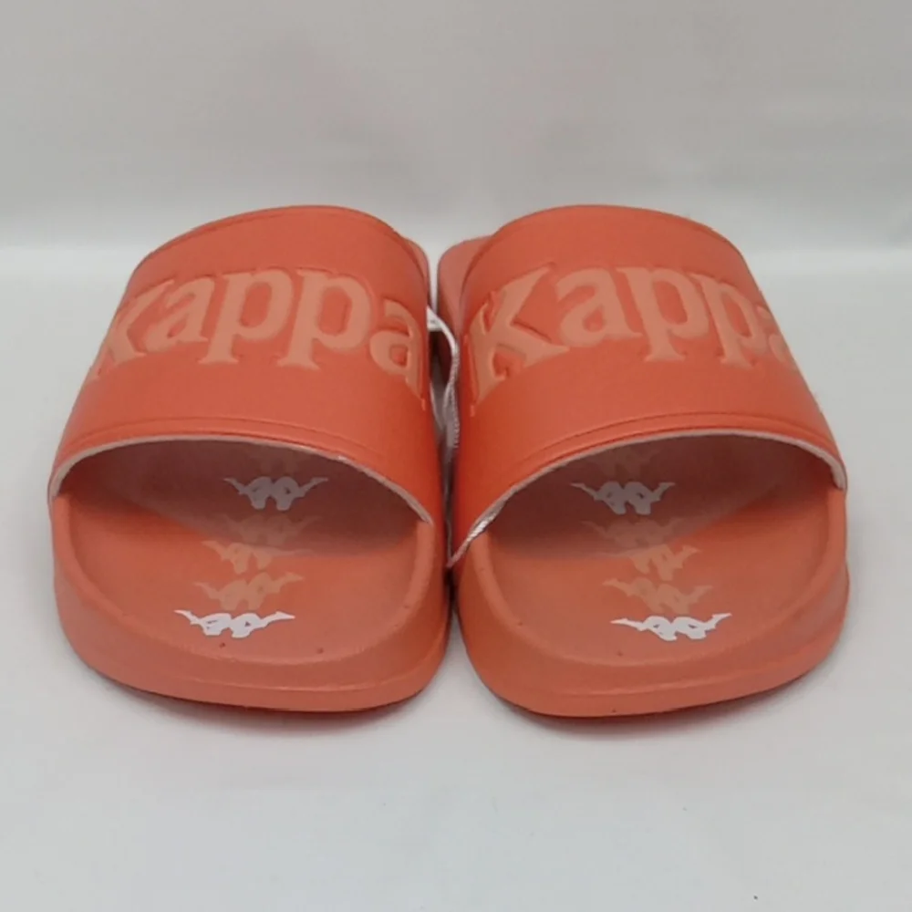 Kappa Banda Adam Light Orange Slide Sandals Size 10 NWT